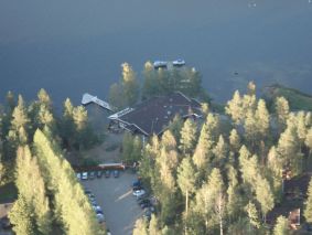 Ravintola Rustholli, kuvattu lennolla
    19.8.2006