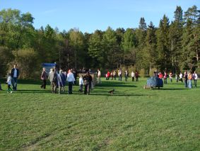 Toisen pallon valmistelua