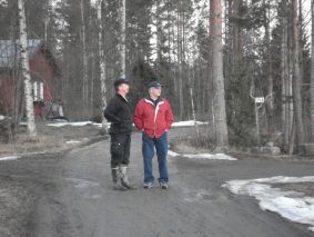 Lentäjä ja maanomistaja