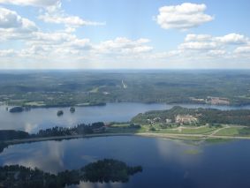 Tuomiojärvi ja 
Palokkajärvi